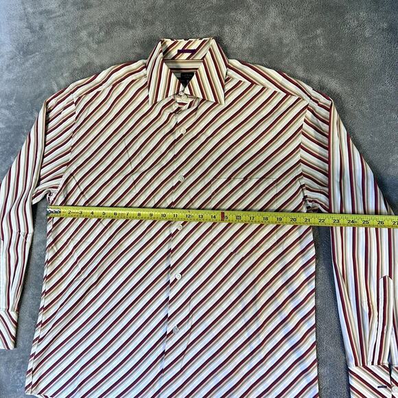 Paul Smith London Vintage Striped Shirt 16/41 Made in Italy Long Sleeve ButtonUp - Picture 9 of 12